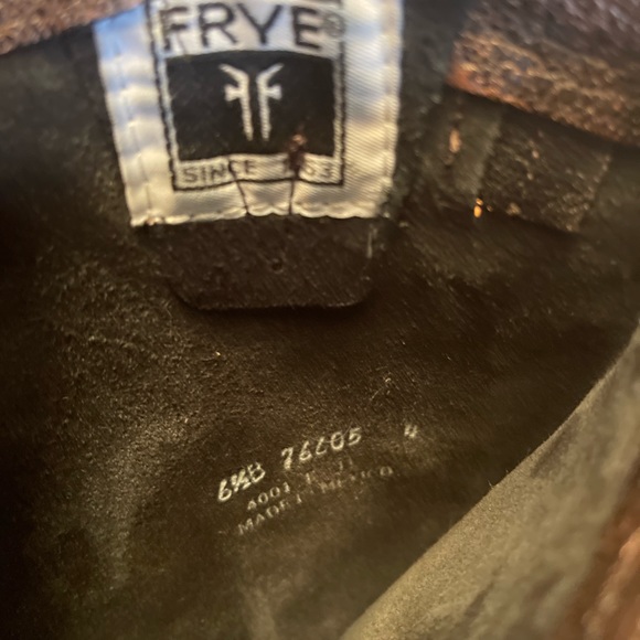 Frye Veronica Slouch Leather Moto Boot - Picture 4 of 5
